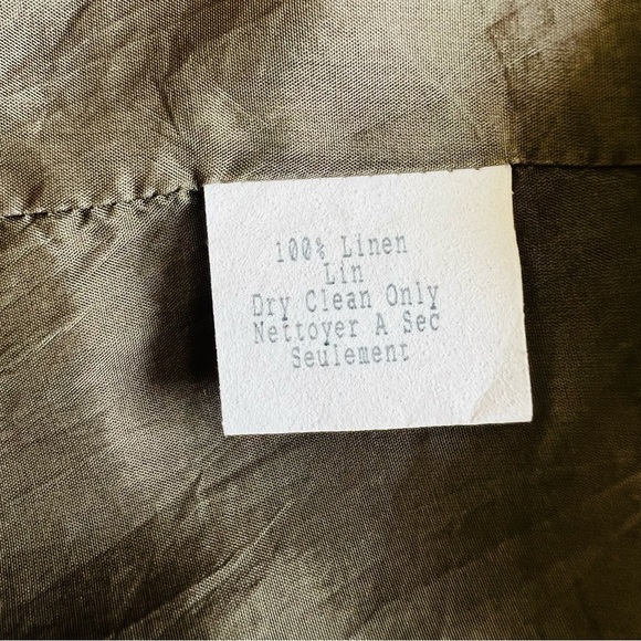 Lafayette 148 linen blazer with pockets - Picture 5 of 9